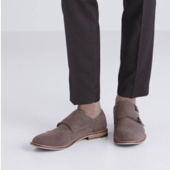 Men’s Dapper Double Monk Strap Oxfords - Picture 3 of 6